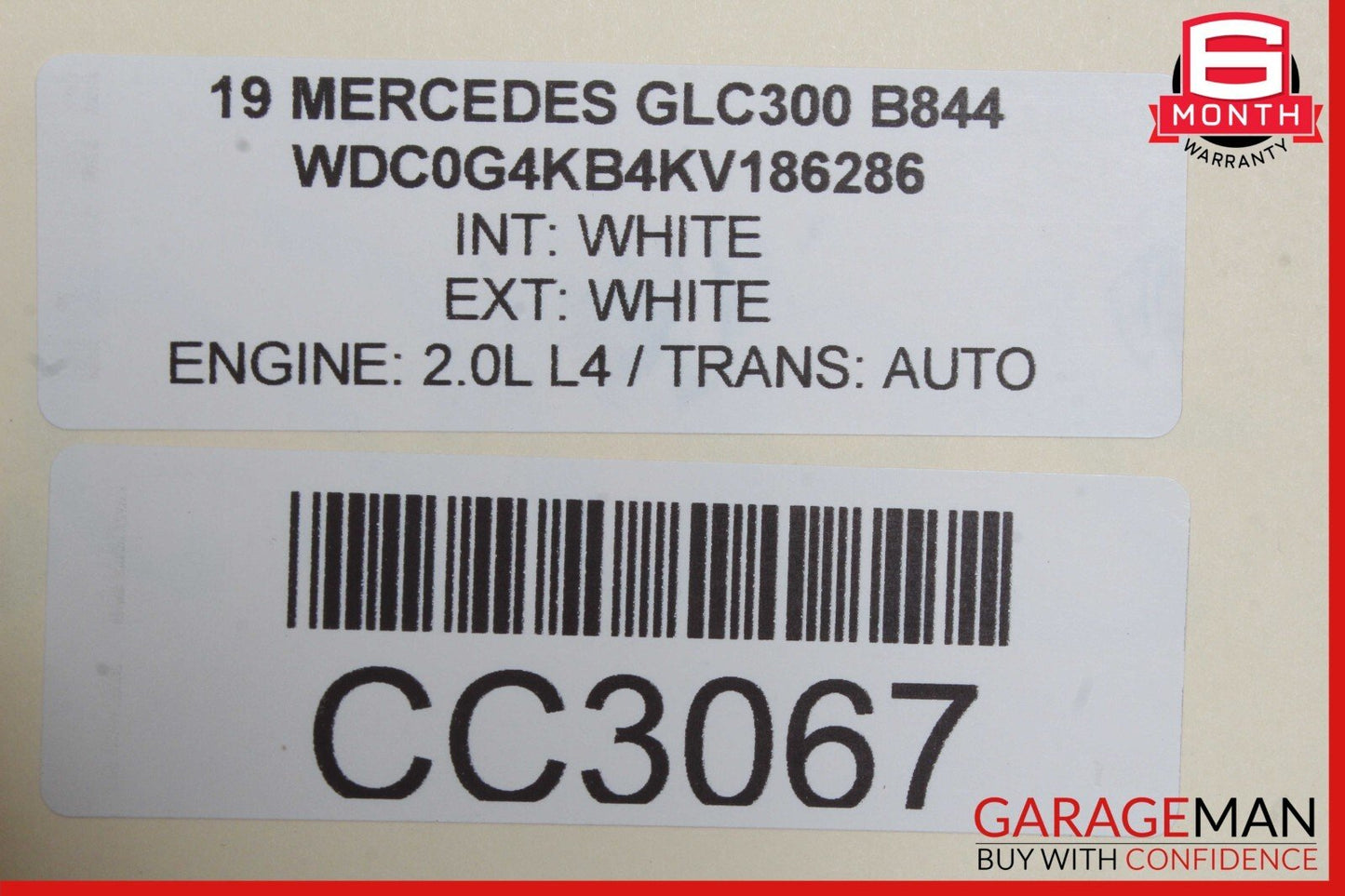 16-22 Mercedes X253 GLC300 GLC43 AMG Rear Right Side Top Upper Seat Cushion OEM