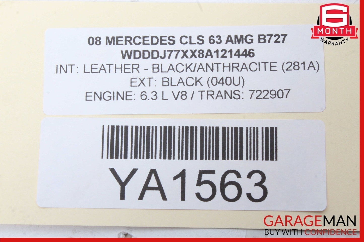 03-09 Mercedes W219 CLS63 E55 AMG Hazard Light Door Lock Control Switch Assy OEM