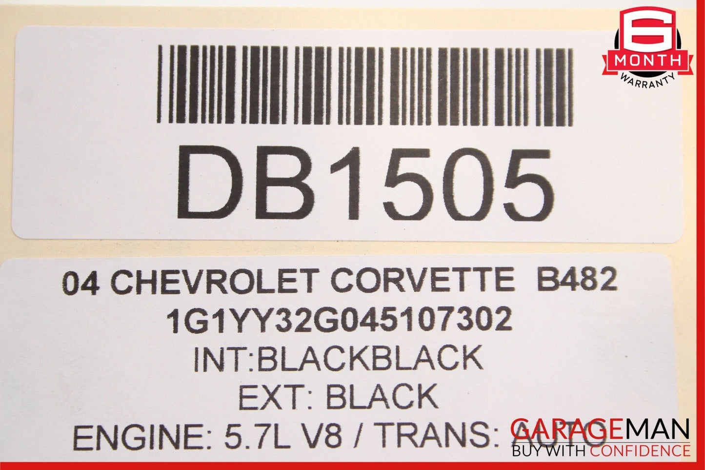 97-04 Chevy Corvette C5 Rear Sub Frame Crossmember Bumper Reinforcement Assy