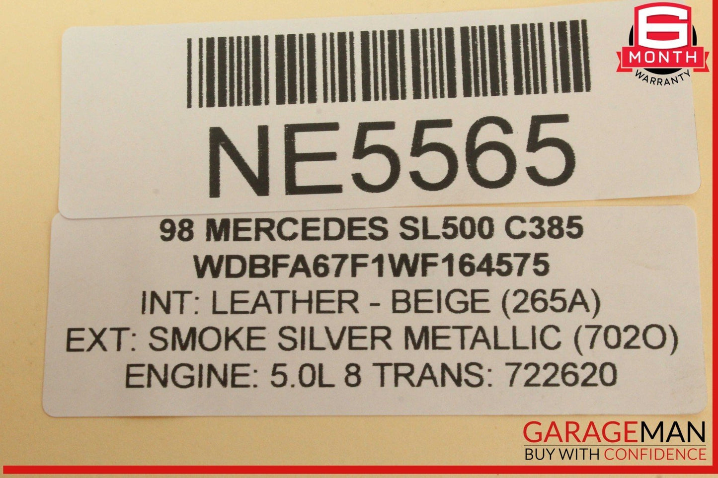 90-02 Mercedes R129 SL500 SL600 Front Left Side Spindle Knuckle Wheel Hub OEM
