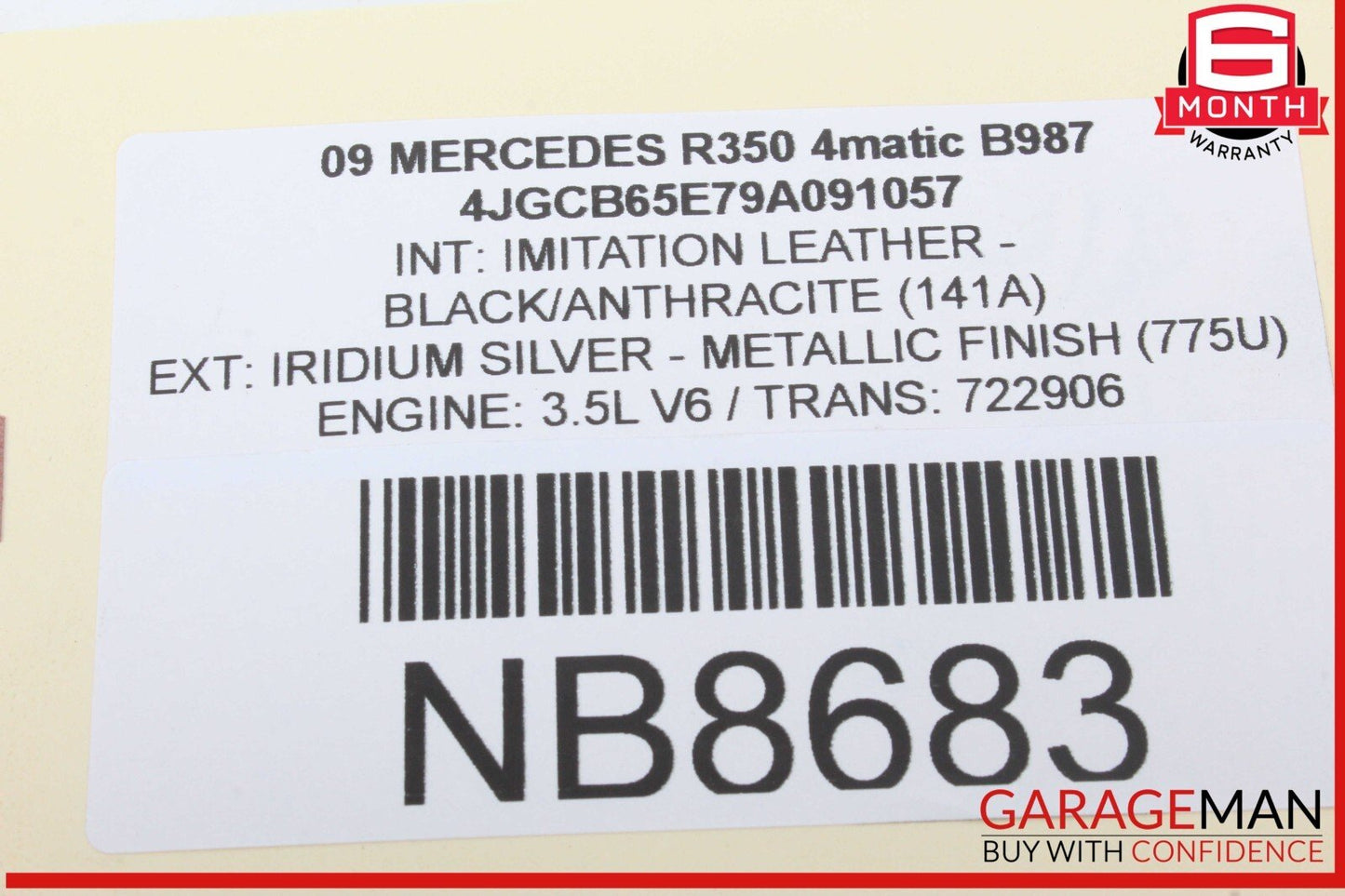 06-13 Mercedes W251 R350 4MATIC Front Right Side Wheel Spindle Knuckle Hub OEM