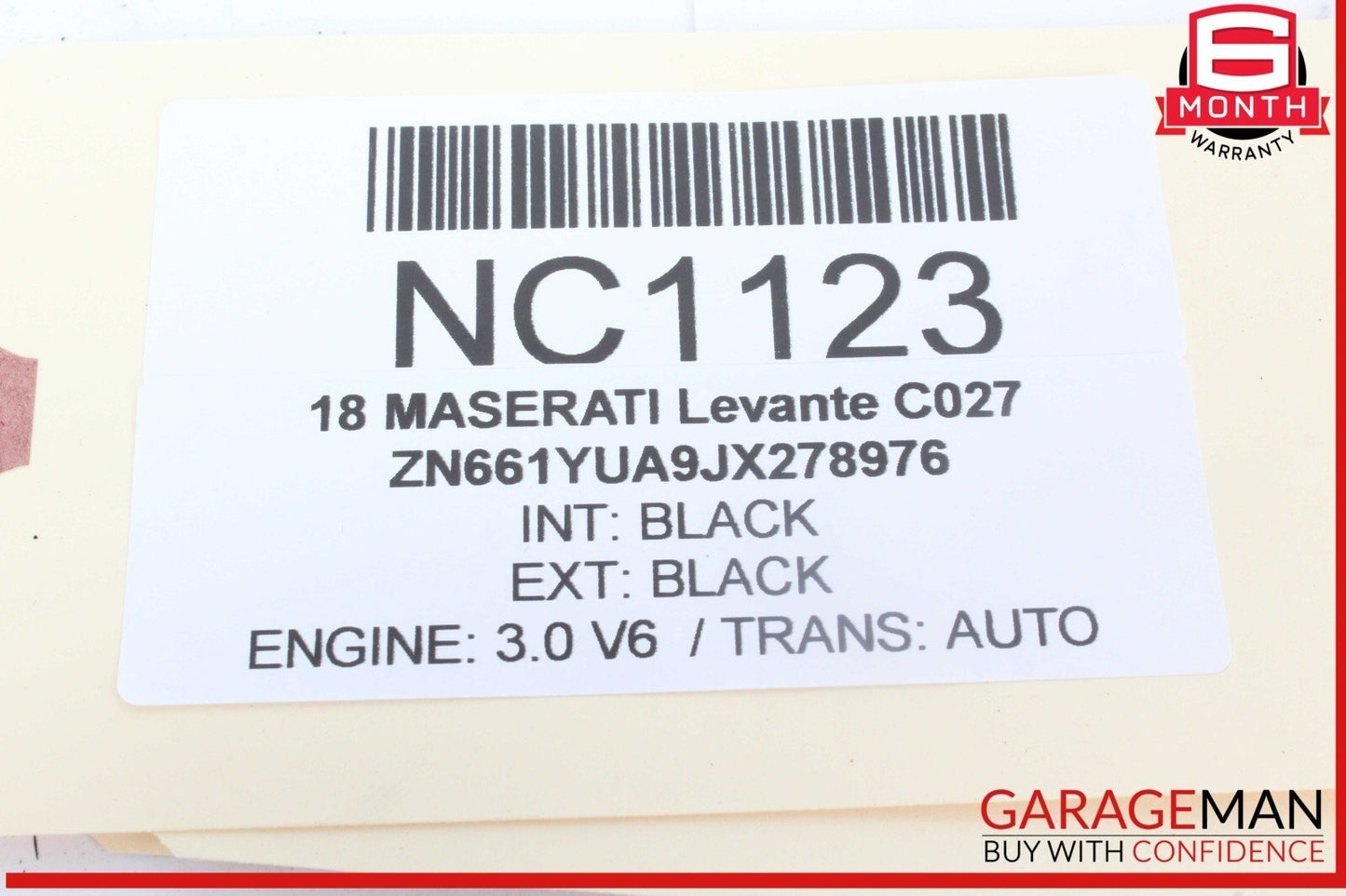 17-22 Maserati Levante M161 Navigation Display Screen Monitor 670104551 OEM