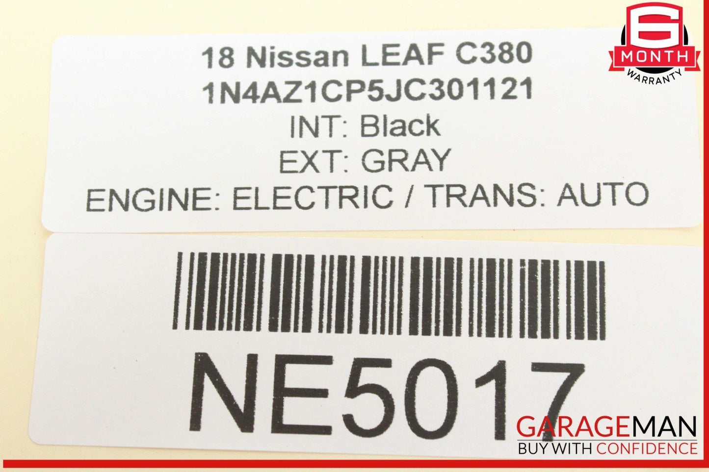 18-24 Nissan Leaf Front Center Console Armrest Arm Rest Lid Cover 969205SA1B OEM