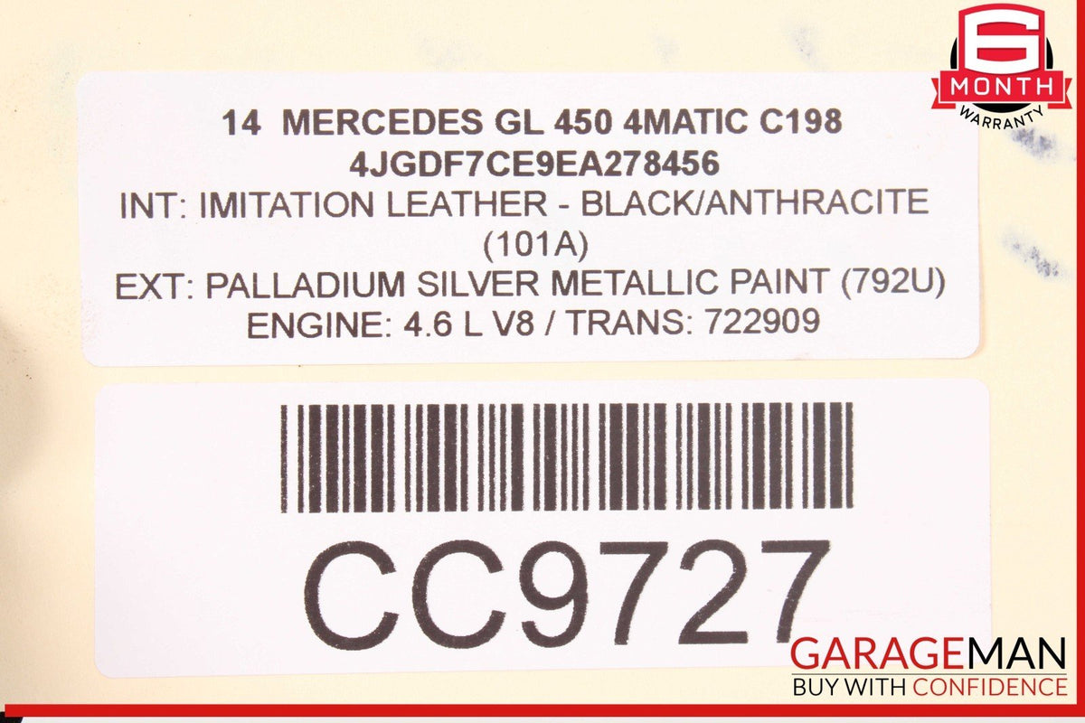 12-19 Mercedes X166 GL450 GLE550 Front Differential Axle Carrier Diff OEM