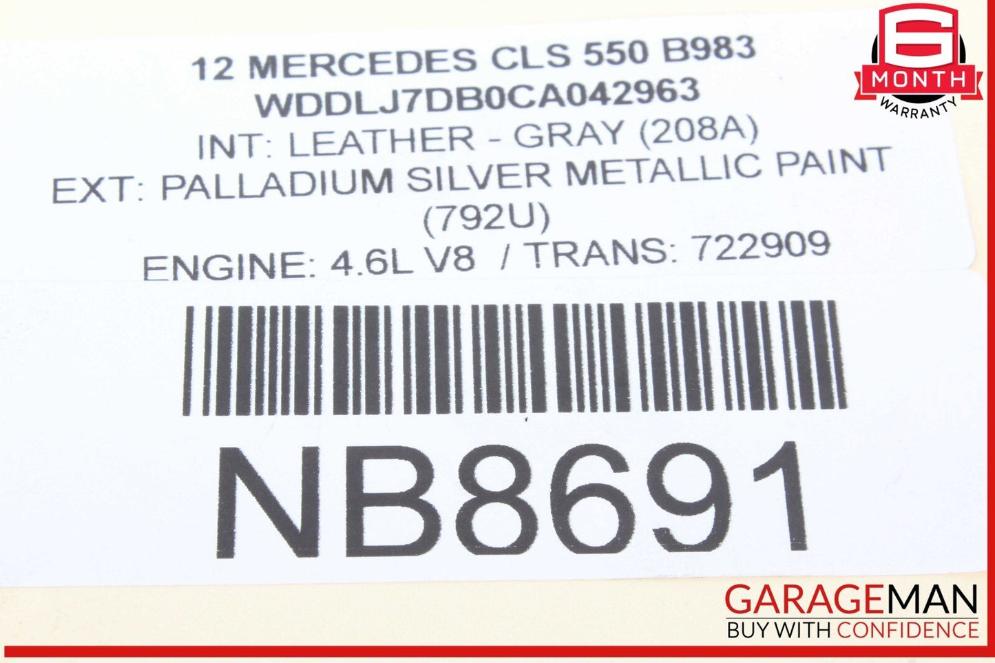 12-20 Mercedes W218 CLS550 GLE300 Engine Motor Flywheel Flex Plate OEM