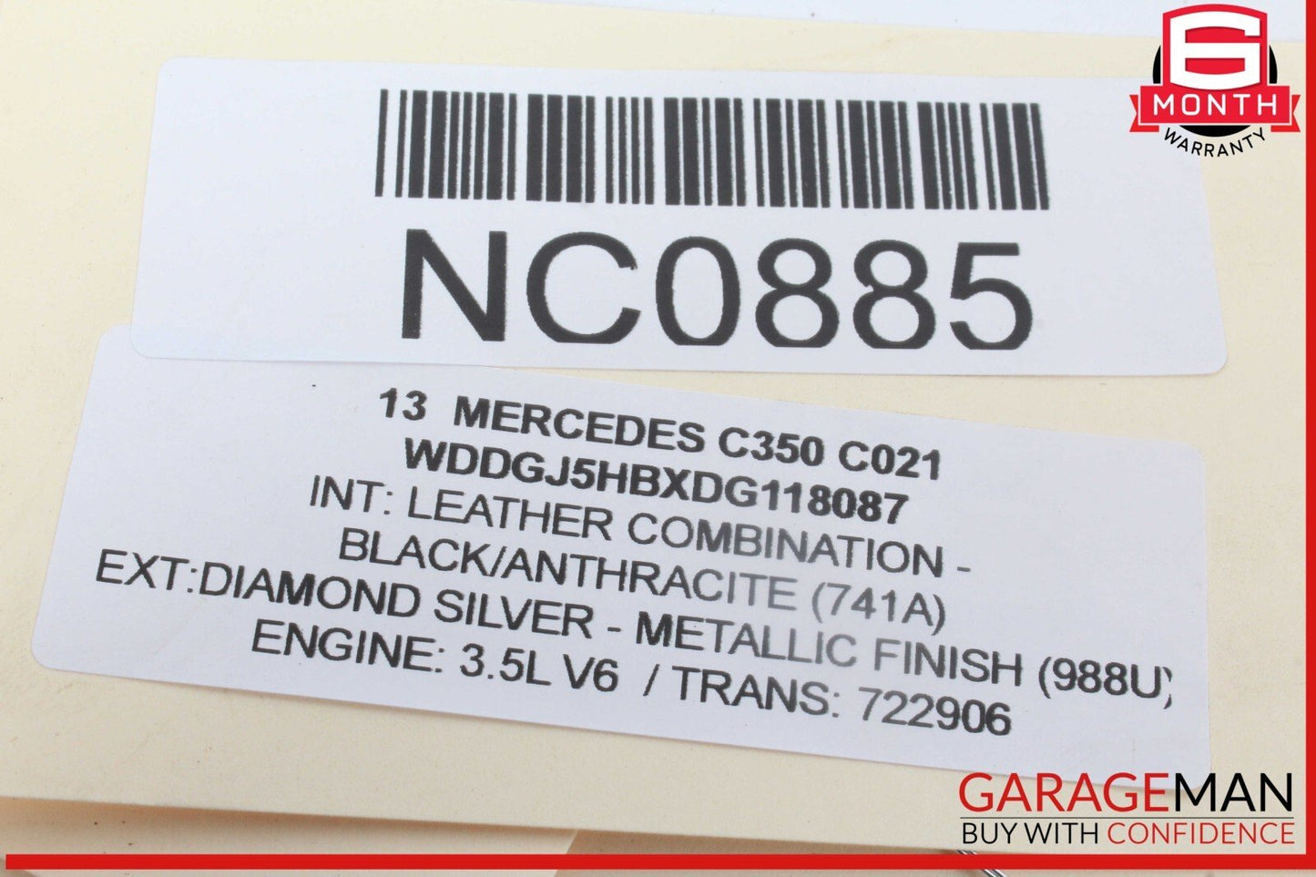 12-14 Mercedes W204 C350 C250 Rear Fuse Relay Box Module 2049060205 OEM
