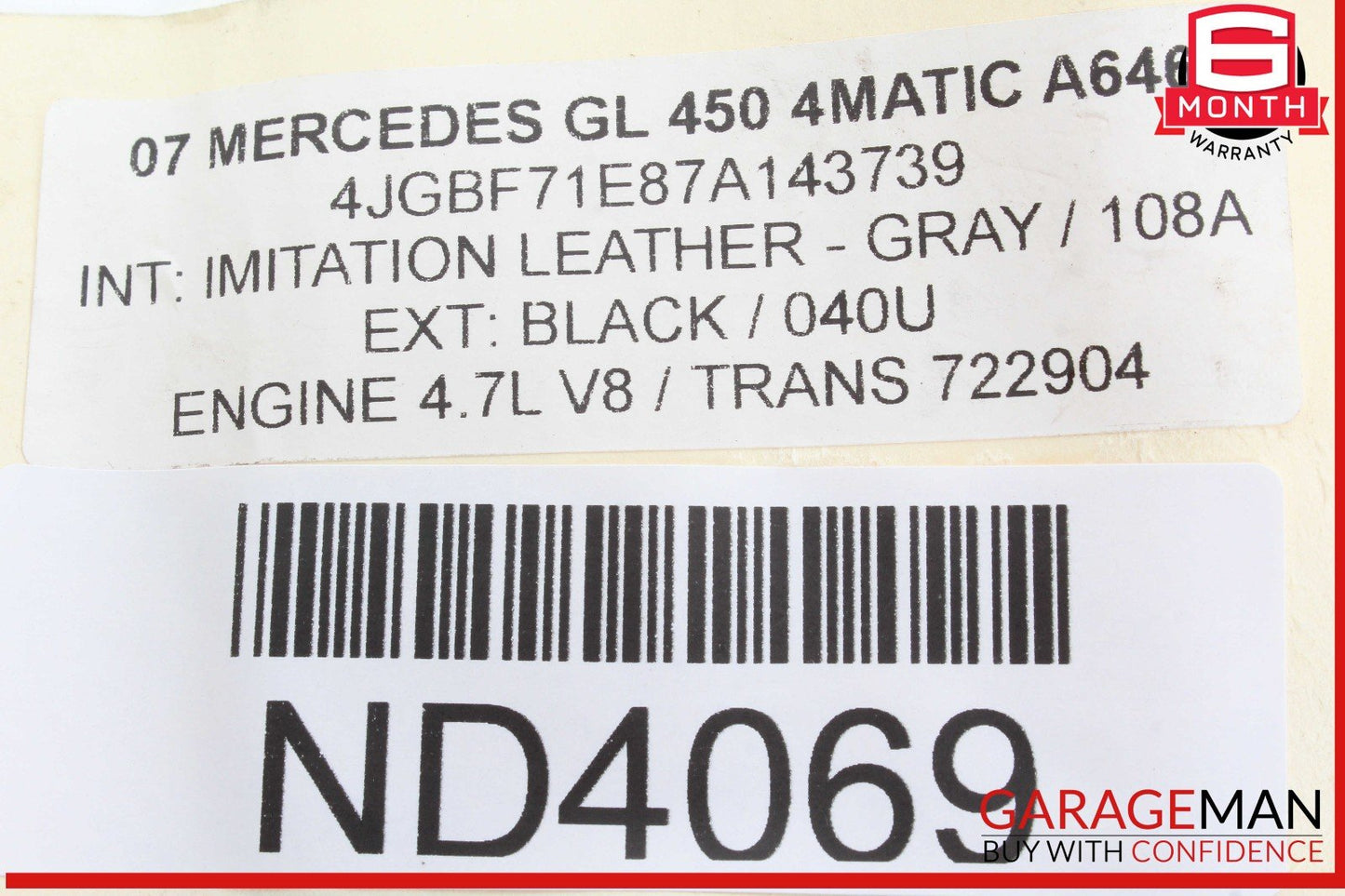 06-13 Mercedes X164 GL450 ML500 A/C AC Heater Climate Control Switch OEM