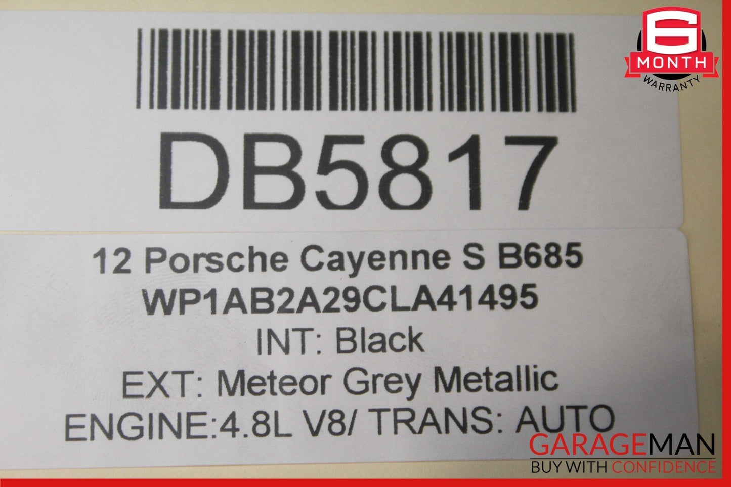 11-18 Porsche Cayenne 958 Engine Radiator Cooling Fan Motor A/C Condenser Assy