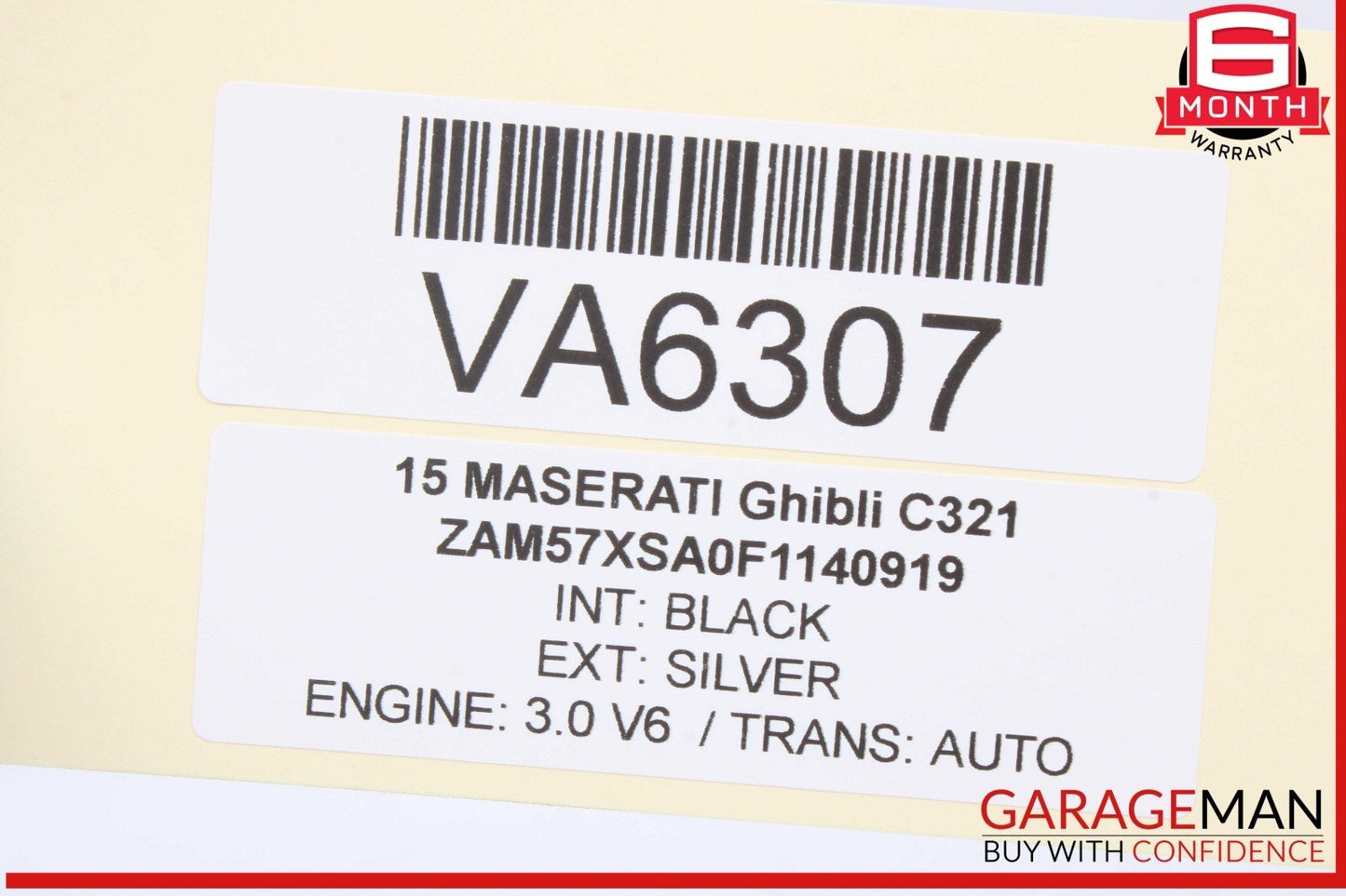 14-17 Maserati Ghibli Front Left Side Master Window Switch Control 670025406 OEM