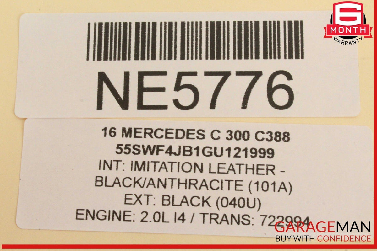 15-20 Mercedes W205 C300 C350e Rear Left Driver Side Seat Air Bag Airbag OEM