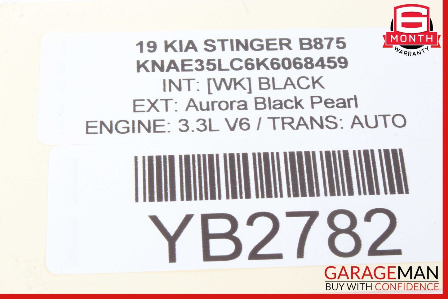 18-23 Kia Stinger Heater A/C Temperature Climate Controls OEM