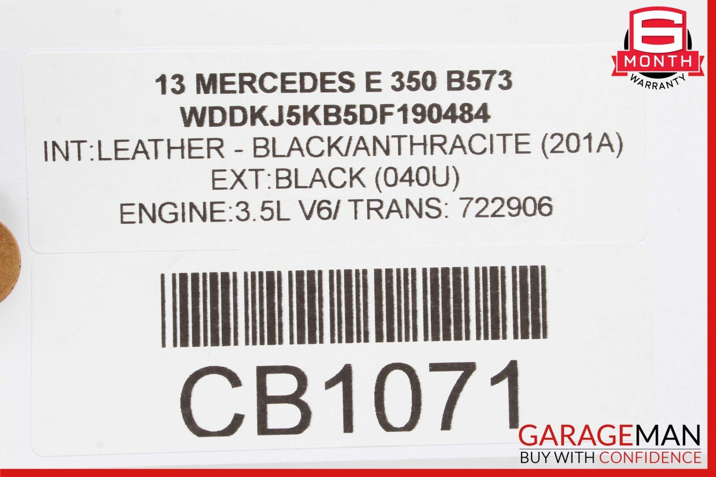 08-20 Mercedes W204 C250 E350 E550 Front Right Side Spindle Knuckle Hub