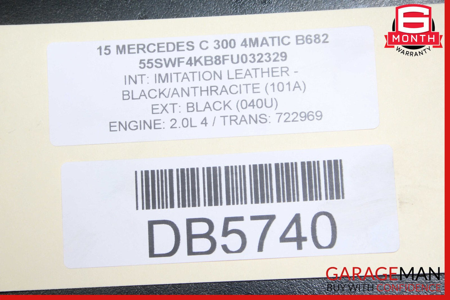 15-20 Mercedes W205 C300 Front Right Passenger Side Exterior Door Shell OEM
