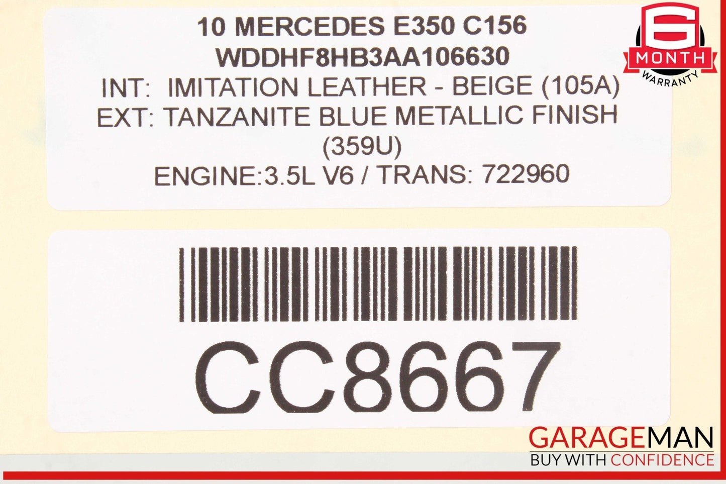 10-11 Mercedes W212 E350 E550 AWD Power Steering Gear Rack & Pinion OEM