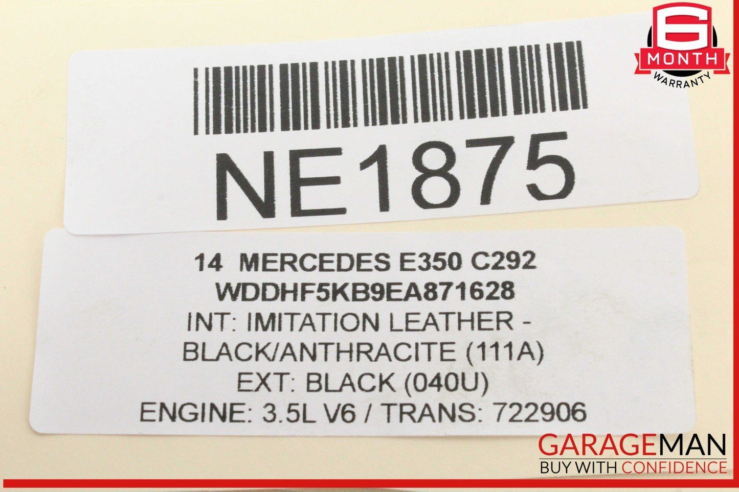 12-15 Mercedes W212 E350 C350 3.5 V6 Engine Camshaft Cam Shaft 2760501747 OEM