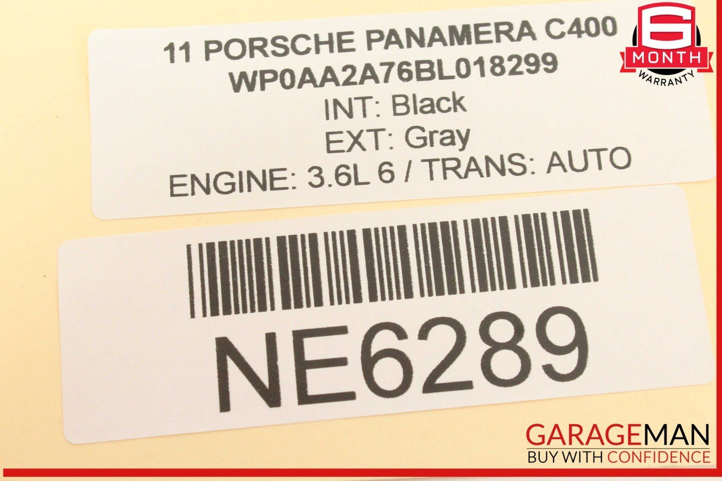10-16 Porsche Panamera 970 Front Body Computer Control Module Unit 7PP907064DE