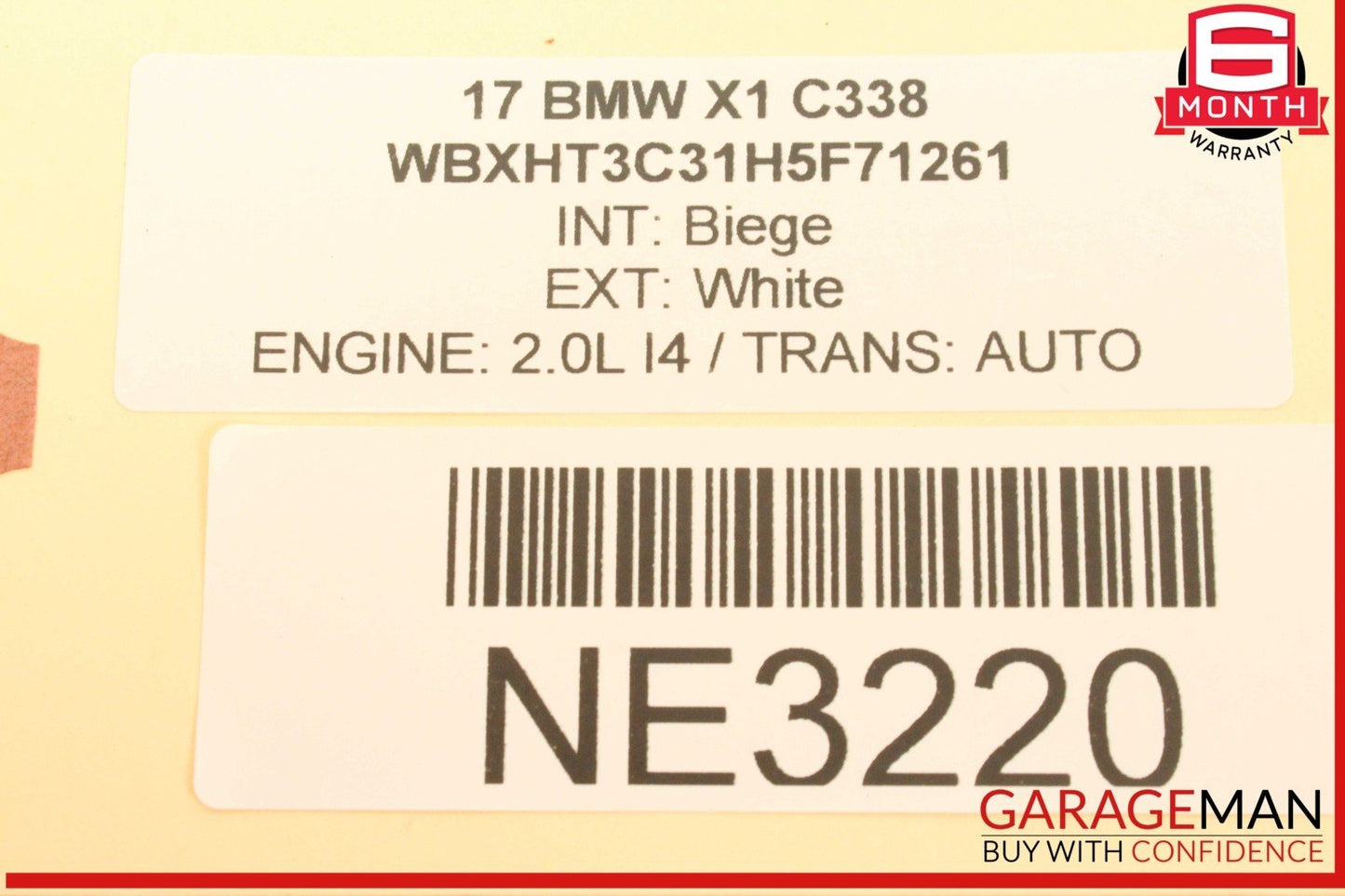 16-22 BMW X1 F48 X2 Center Console Traction Sport Parking Control Switch OEM