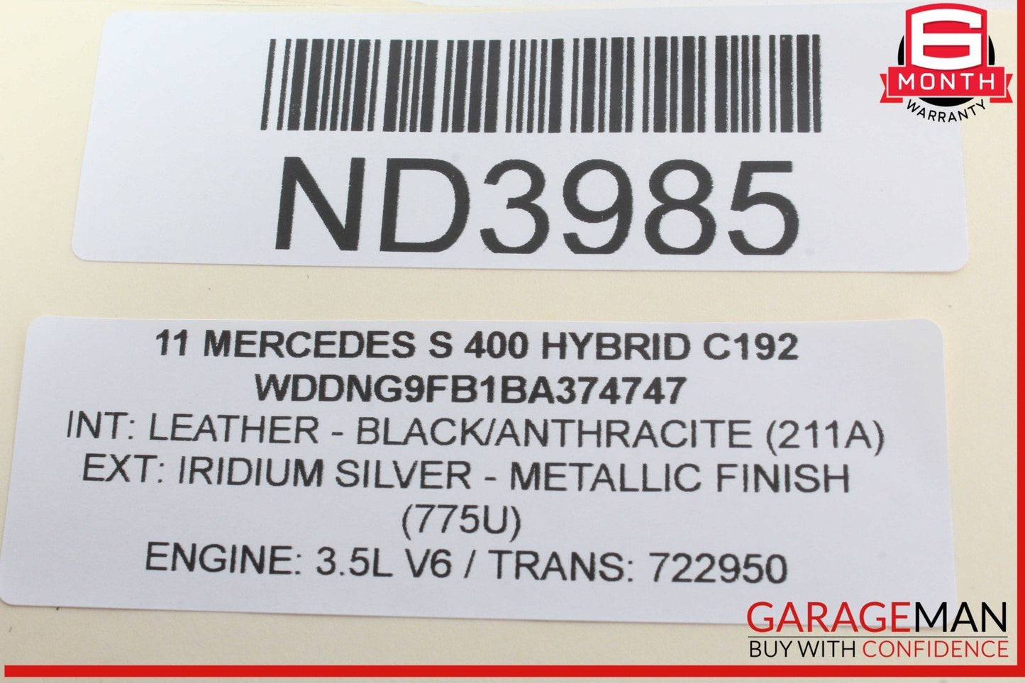 10-13 Mercedes W221 S400 Hybrid Head Unit Navigation Command Comand CD Audio OEM