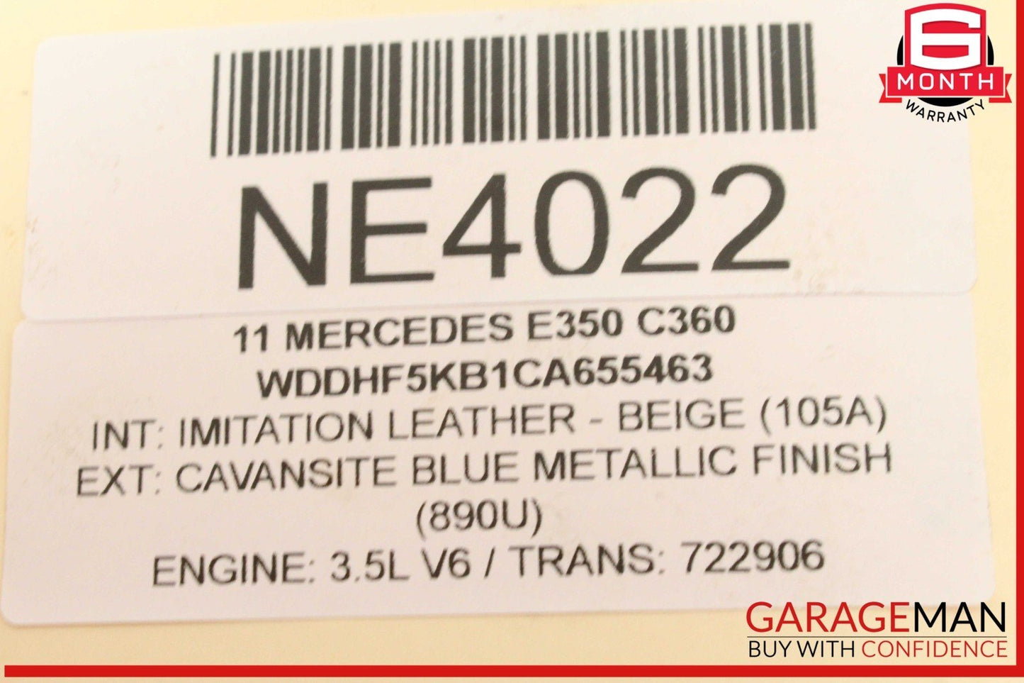 05-13 Mercedes W212 E350 Front Left Driver Side Engine Timing Chain Cover Plate
