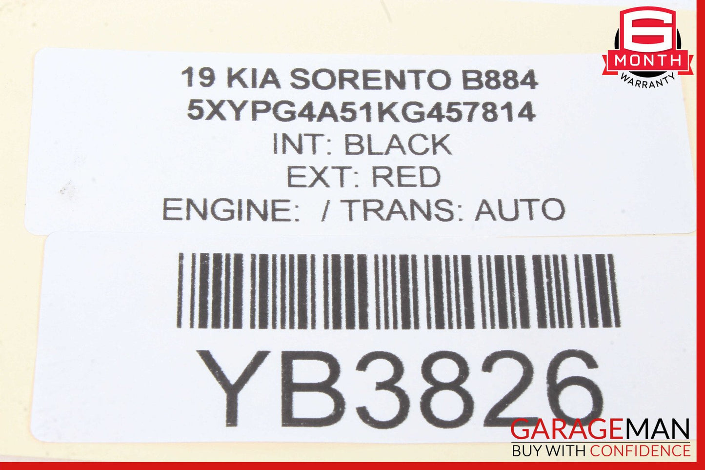 19-20 Kia Sorento Engine Control Module ECU OEM