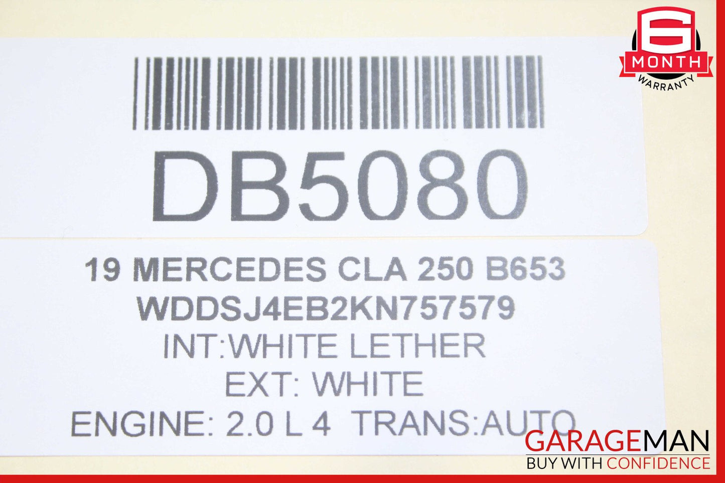 14-19 Mercedes W117 CLA250 Rear Left Interior Door Trim Panel Cover Assembly OEM
