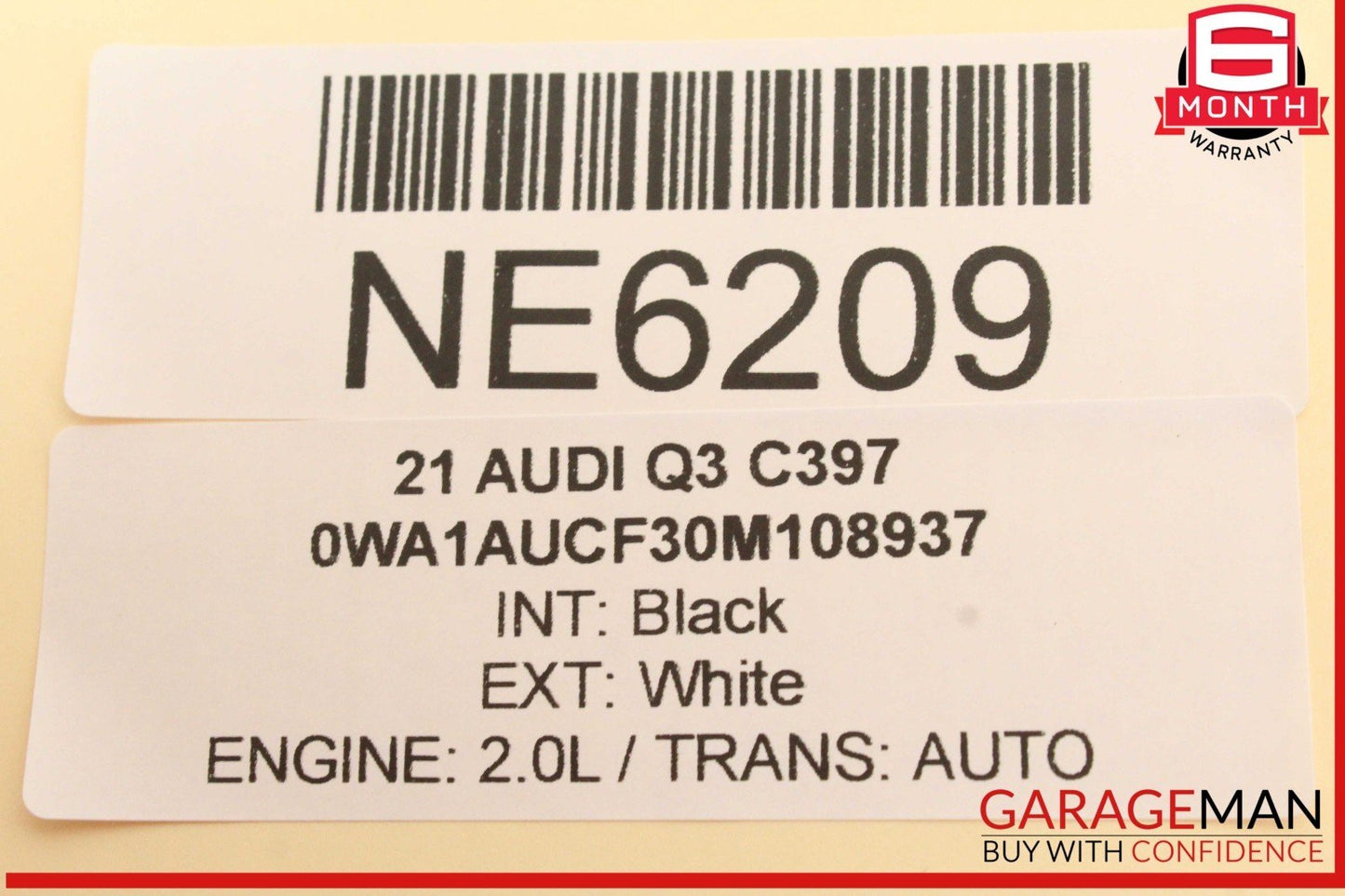 19-24 Audi Q3 Front Left Driver Side Upper Steering Column Trim Cover Panel OEM