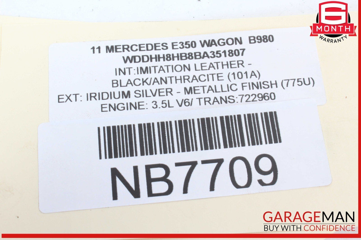 12-20 Mercedes W212 E350 Wagon GLE300 Engine Motor Flywheel Flex Plate OEM
