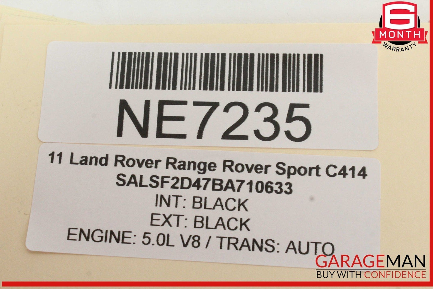 10-11 Land Rover Range Rover Sport Audio Radio Receiver Head Unit CD Player OEM