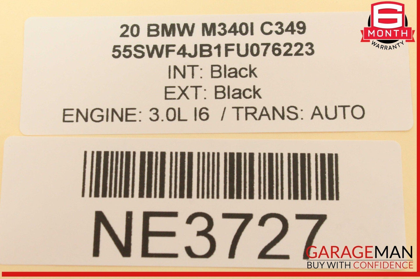 19-24 BMW M340i G20 Front or Rear Right Passenger Side Exterior Door Handle OEM