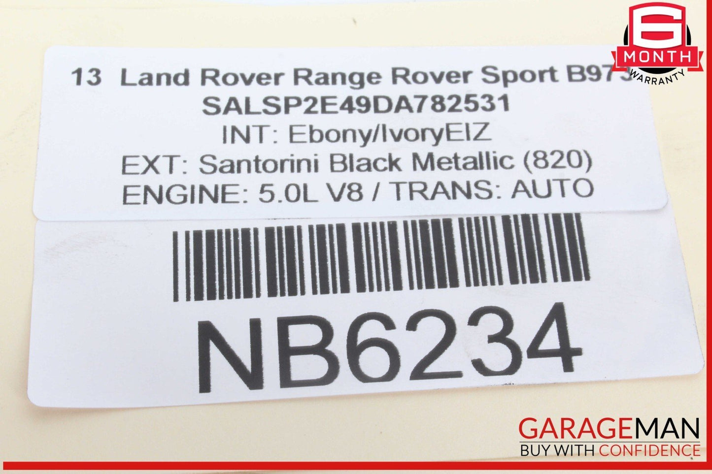 10-13 Land Rover Range Rover Sport Coolant Expansion Tank Bottle Reservoir OEM