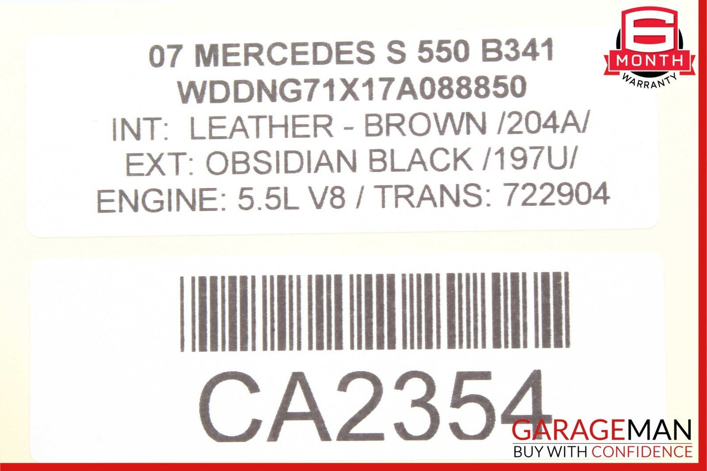 07-09 Mercedes W221 S550 Ash Tray Ashtray Lighter Compartment Trim Brown OEM