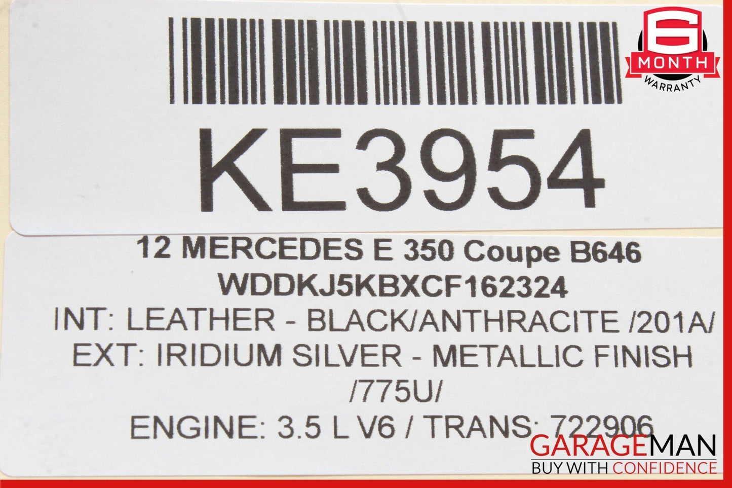 10-17 Mercedes W207 E550 E400 Coupe Front Right Door Tweeter Speaker Cover