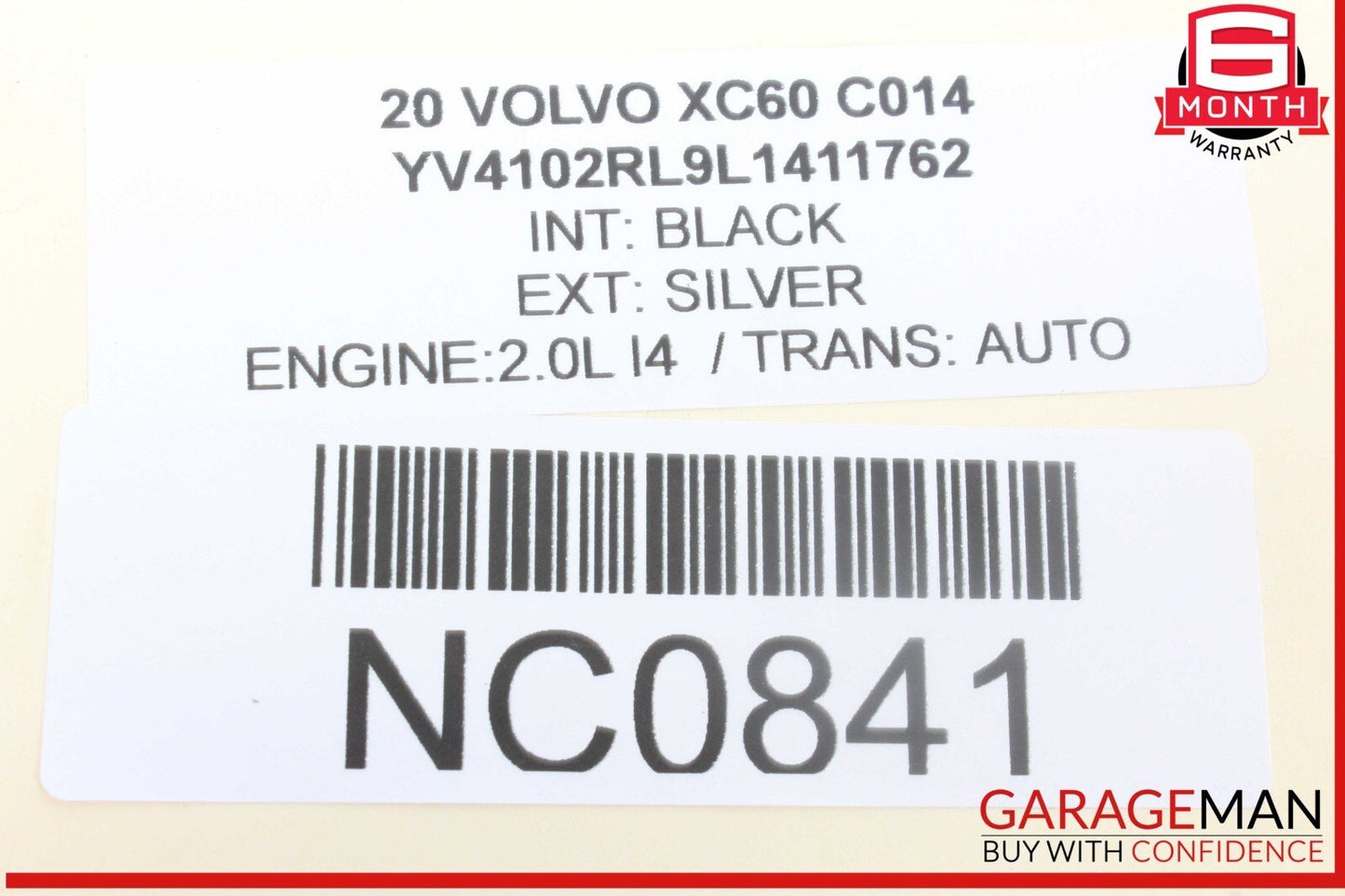 18-21 Volvo XC60 Front Windshield Lane Assist Camera Control Module Unit OEM