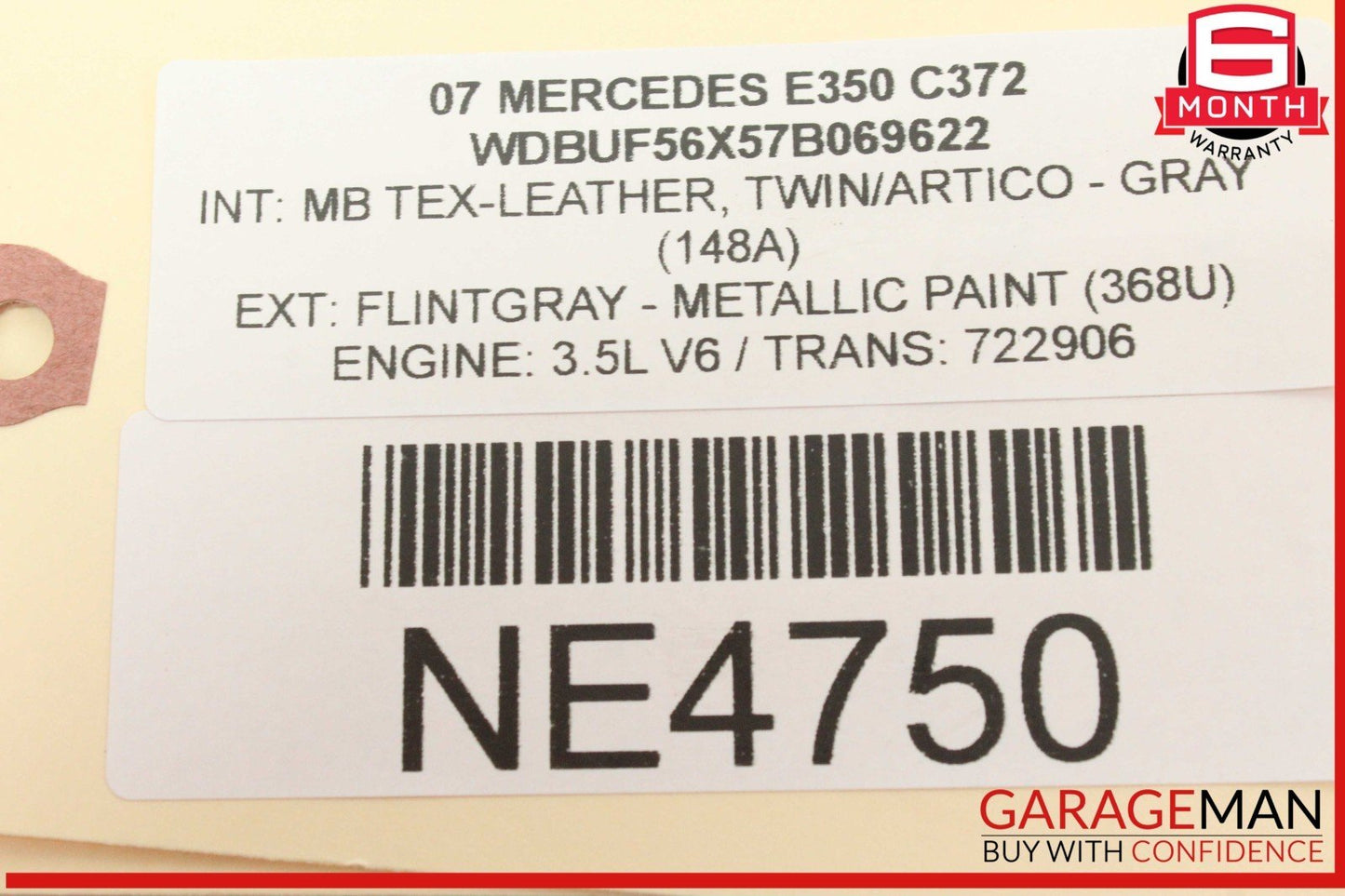 03-09 Mercedes W211 E350 GL450 Sirius Satellite Radio Receiver 1698270162 OEM