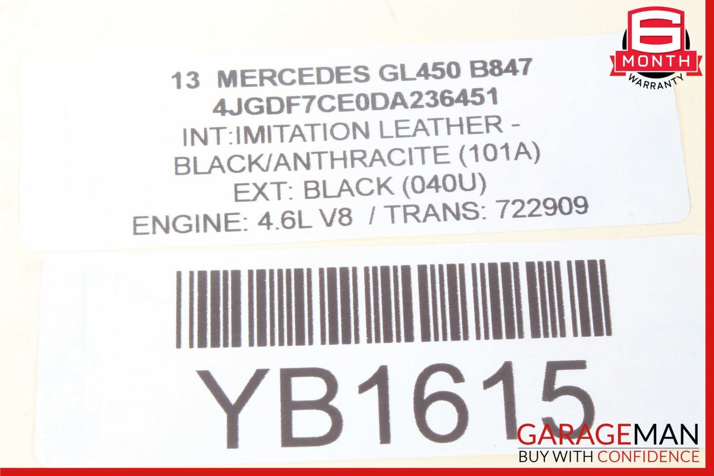 12-19 Mercedes X166 GL450 ML550 Front Left Driver Side Spindle Knuckle Hub OEM