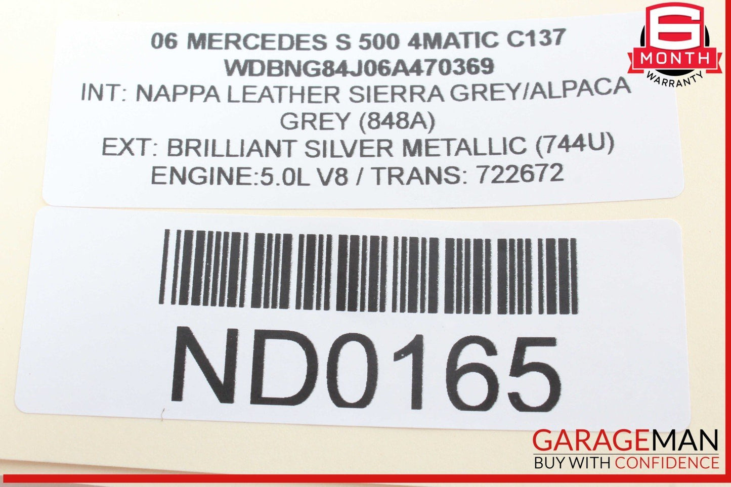 00-06 Mercedes W220 S500 4MATIC S55 AMG Gear Shifter Bezel Trim Indicator Wood
