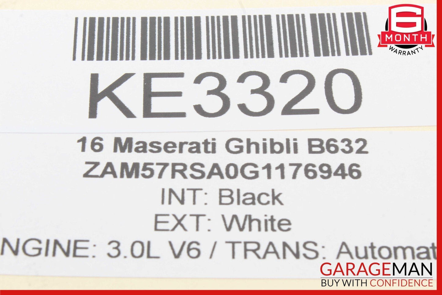 14-17 Maserati Ghibli M157 Keyless Entry RF Hub Control Module ECU OEM