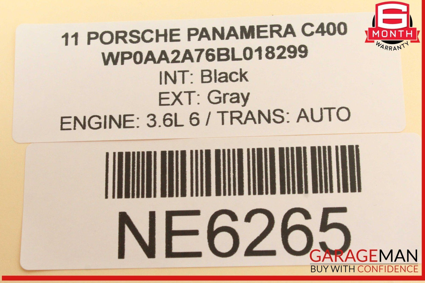 10-16 Porsche Panamera 970 Steering Column Tilt Adjust Control Switch OEM