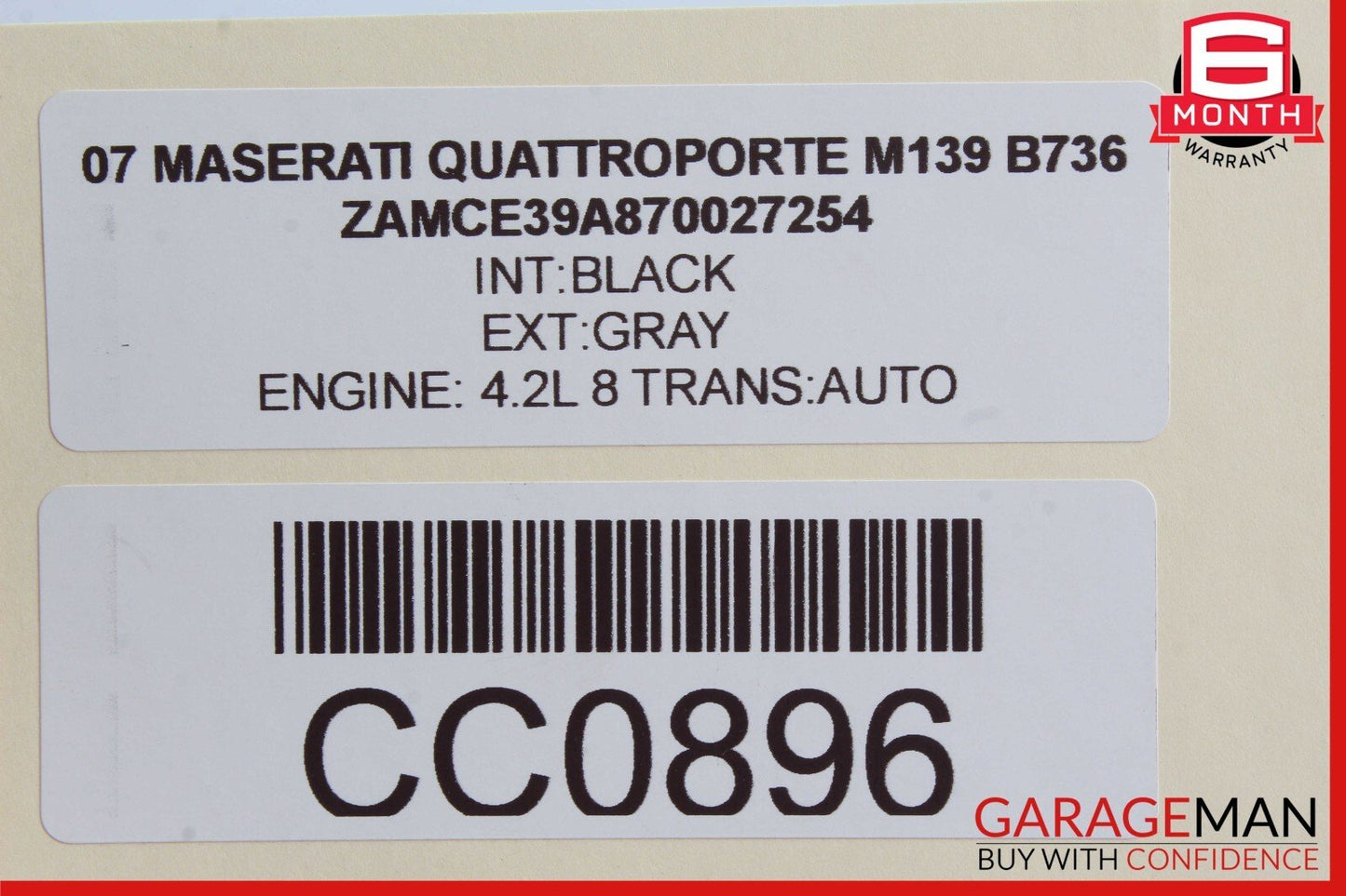 06-10 Maserati Quattroporte M139 Rear Right Side Spindle Knuckle Hub OEM