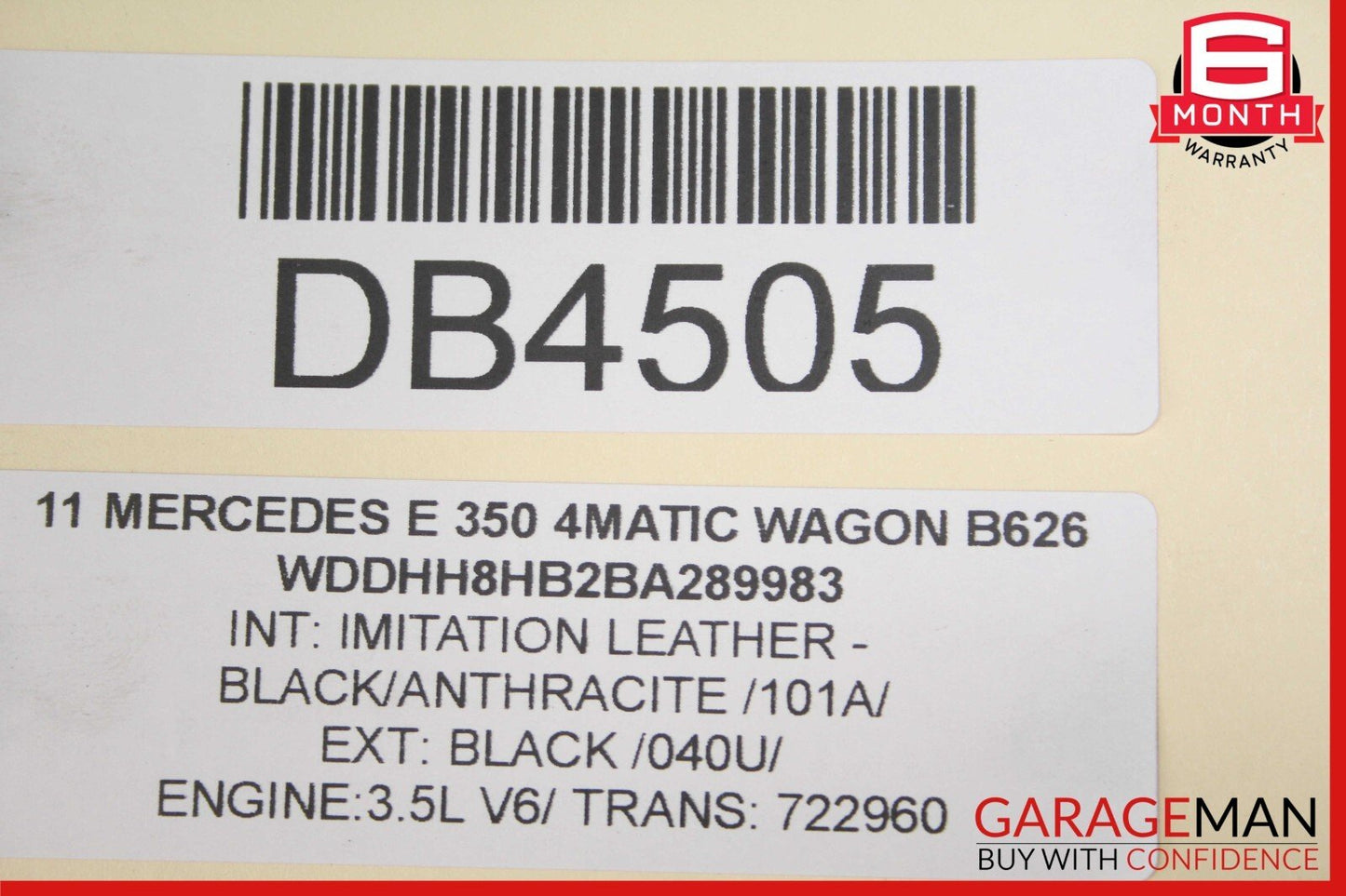 08-18 Mercedes E350 GLK350 SLK350 Engine Radiator Cooling Fan Motor Shroud Assy