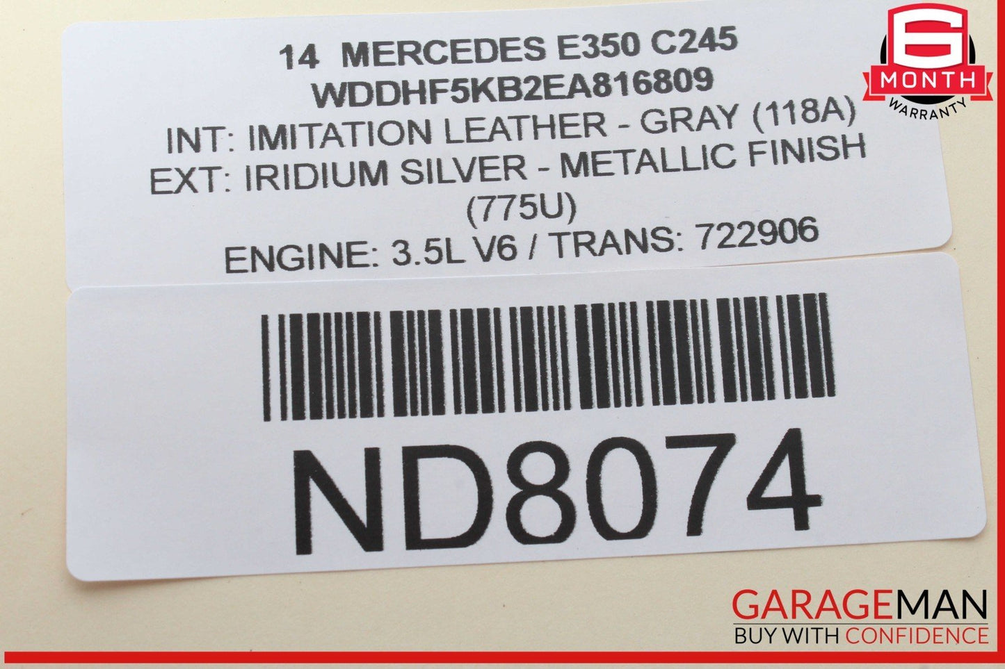 10-18 Mercedes W212 E350 E400 Rear SAM Fuse Box Relay Control 2129009722 OEM