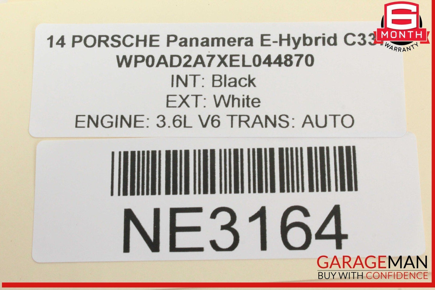 10-16 Porsche Panamera 970 E-Hybrid Right Passenger Side Exterior Door Handle