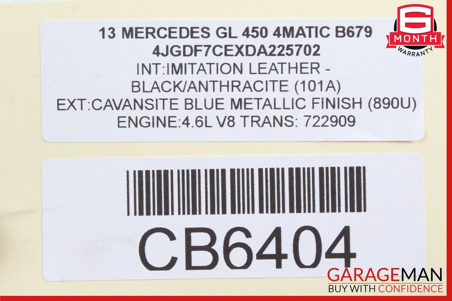 12-19 Mercedes X166 GL450 GLE350 Rear Left Driver Side Lower Control Arm OEM