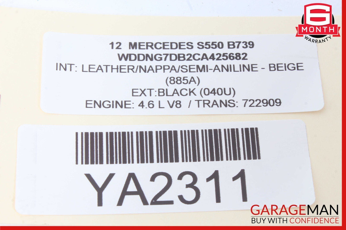 07-13 Mercedes W221 S550 S450 Dash Dashboard Lower Knee Trim Panel Cover OEM