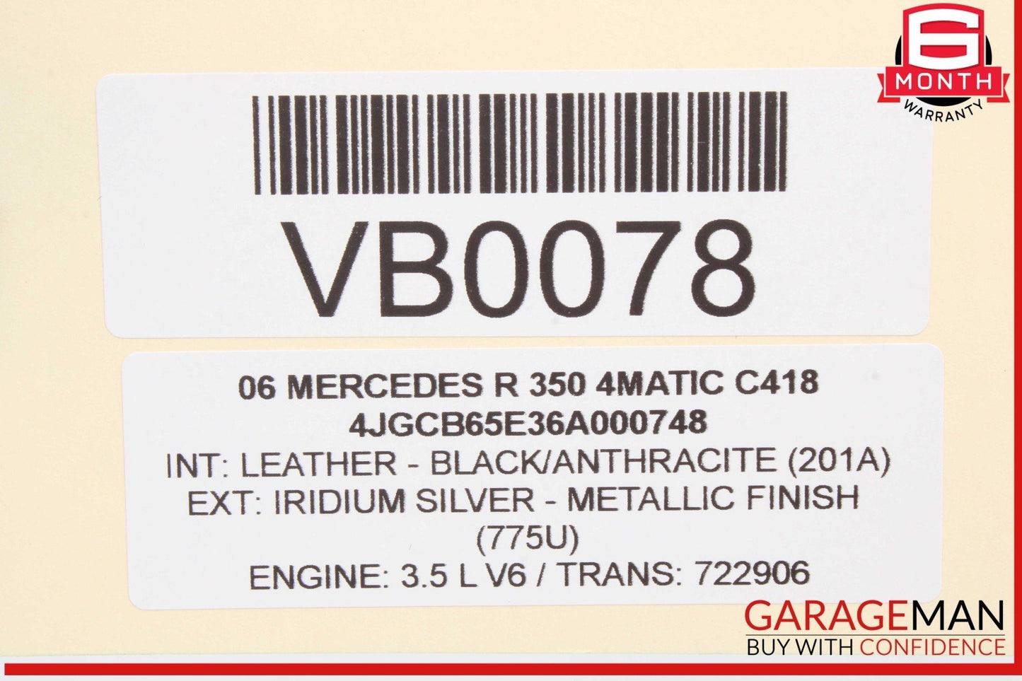 2006-2013 Mercedes-Benz R350 Front SAM Module Relay Fuse Box 1645453732