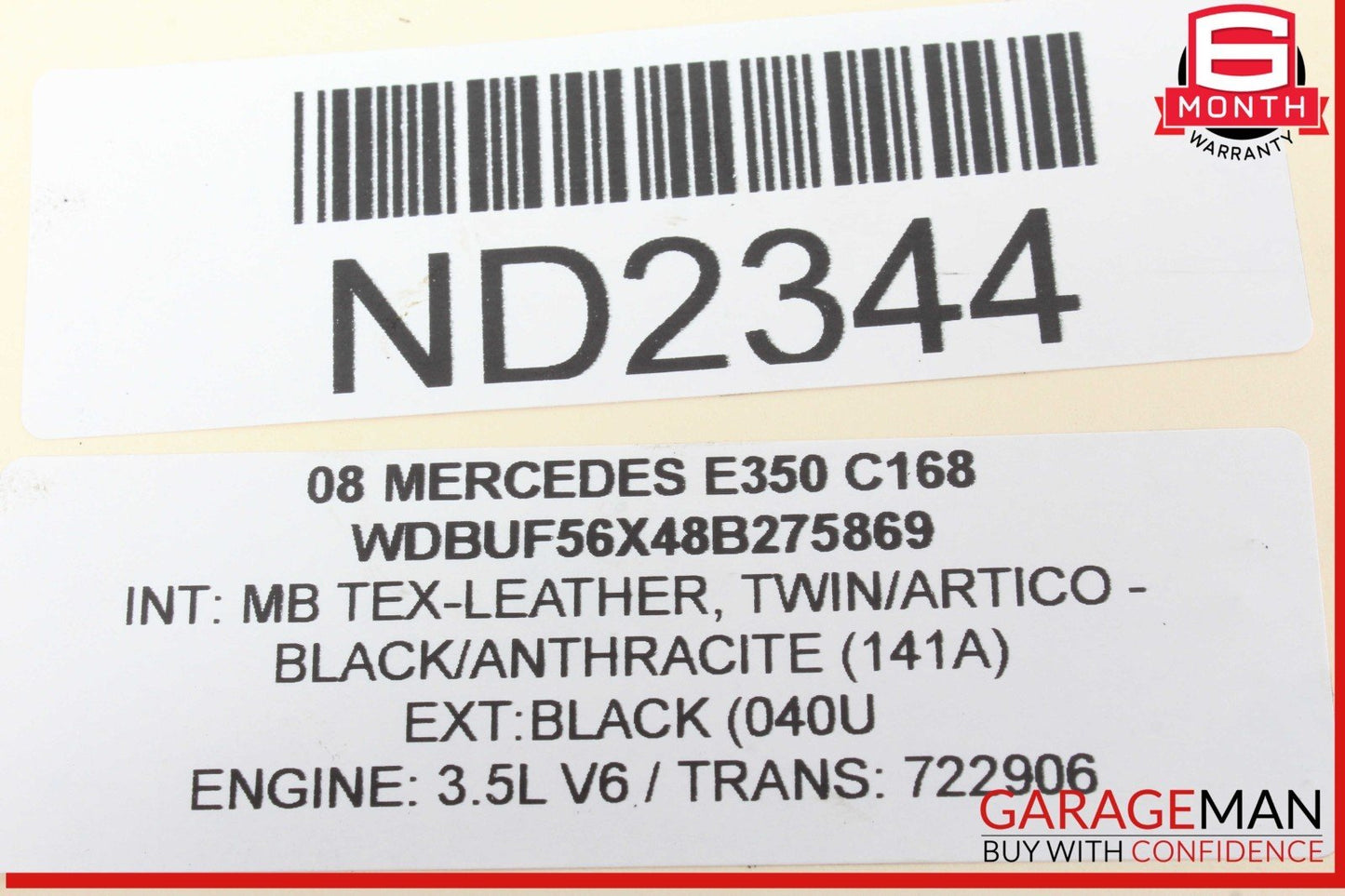 05-13 Mercedes W211 E350 ML350 Front Right Engine Timing Chain Cover Plate OEM