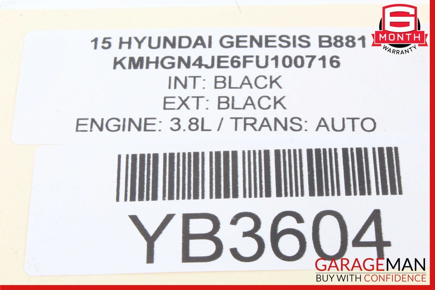 13-18 Hyundai Genesis Fuel Injection Injector Drive Control Module Unit ECU OEM