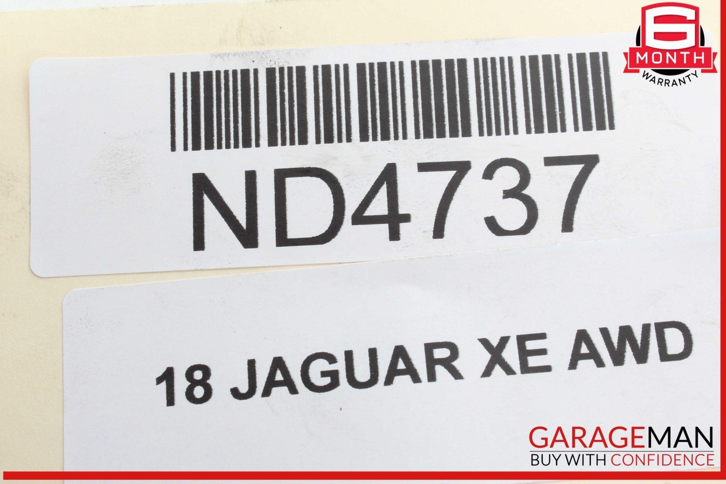 17-19 Jaguar XE AWD Engine Water Pump G4D38501AE OEM