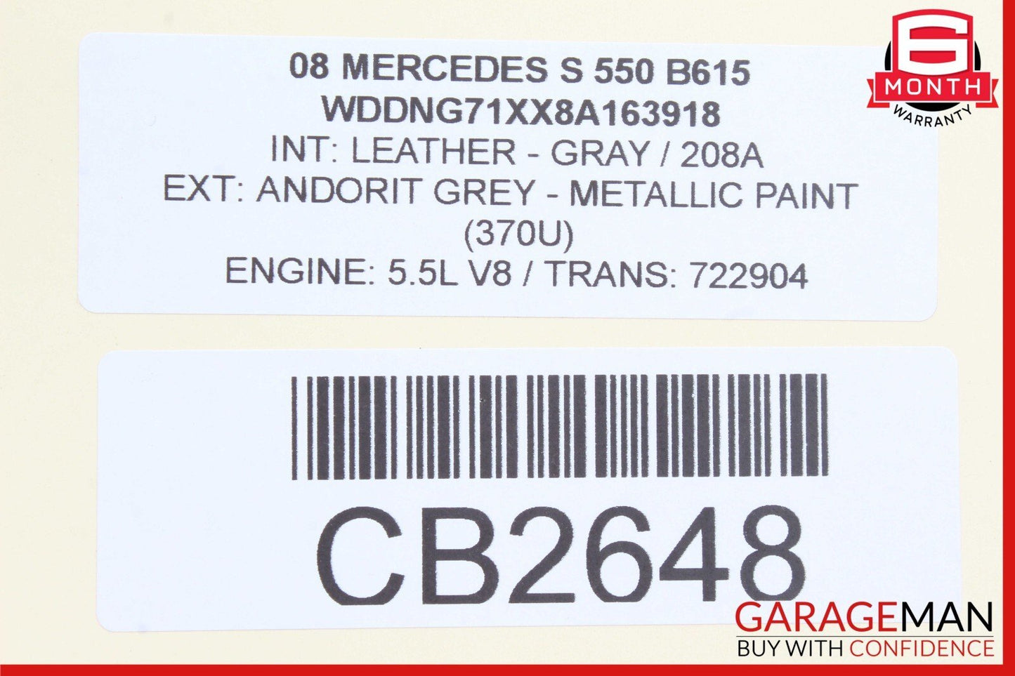 07-09 Mercedes W221 S550 S63 AMG Ashtray Ash Tray Compartment Tray Lighter OEM