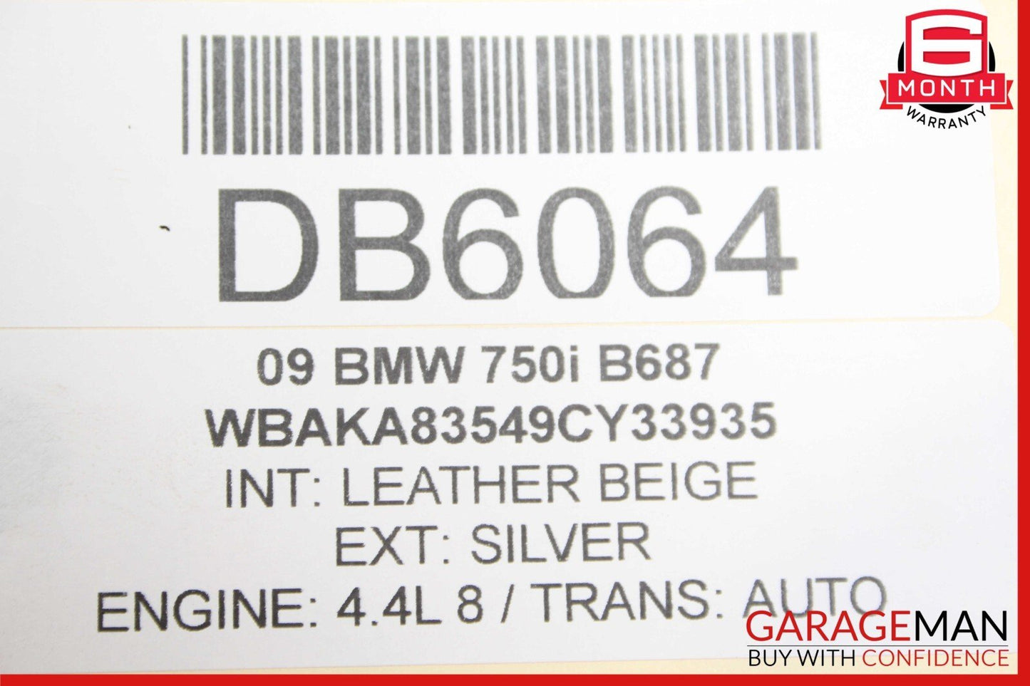 09-15 BMW 750i F01 Rear Dynamic Drive Active Anti Roll Bar 37126775187 OEM